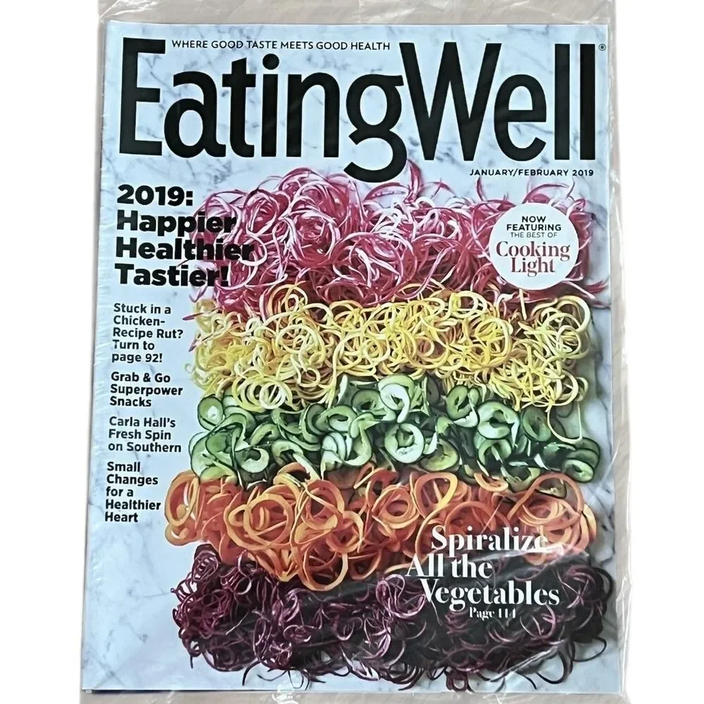 EatingWell Magazine Lot 5 Issues 2017-2019 Healthy Recipes Cooking Ideas